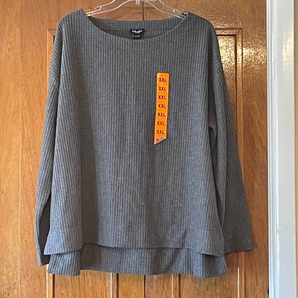 Splendid Women's Sweatshirt Charcoal. NWT